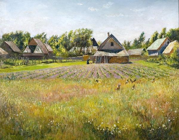 Nikolay Nikanorovich Dubovskoy Rural landscape
